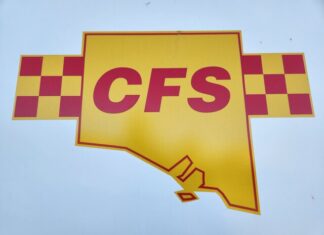 Booborowie hay shed ignites