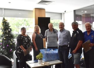 Lions Christmas raffle winners