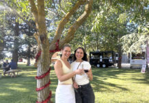 First twilight Christmas market at Sevenhill Cellars