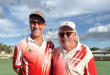 Morena Eudunda Singles and Pairs champion