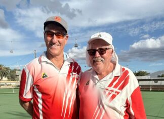 Morena Eudunda Singles and Pairs champion